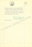 Skorwaczewski, Stanislaw - Autograph Document