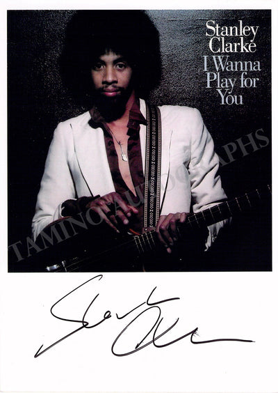 Clarke, Stanley - Signed Photograph