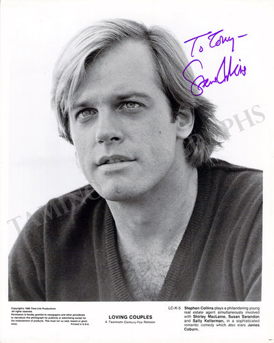 Collins, Stephen - Signed Photo in "Loving Couples"