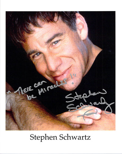 Schwartz, Stephen - Signed Photograph