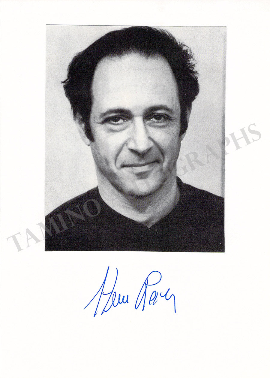 Steve Reich Autographs Photographs Set x 2 – Tamino