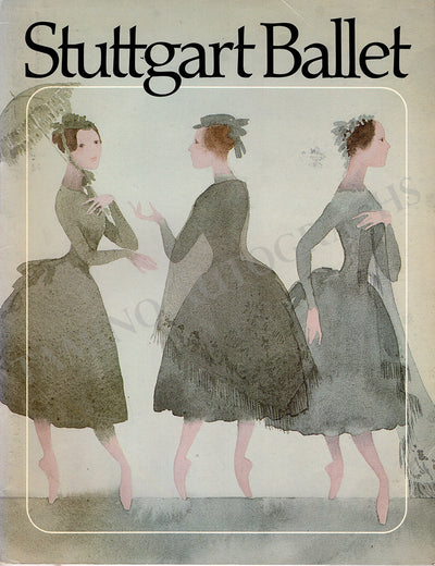 Stuttgart Ballet - Signed American Tour 1979 Booklet