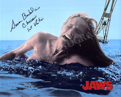 Blacklinie, Susan - Signed Photograph in "Jaws"