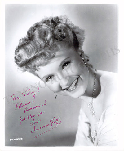 Foster, Susanna - Signed Photograph