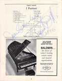 Sutherland, Joan - Bonynge, Richard - Signed Program Carnegie Hall 1963