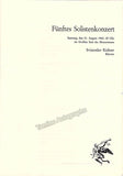 Richter, Sviatoslav - Signed Program Salzburg 1965