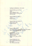 Richter, Sviatoslav - Signed Program Salzburg 1965
