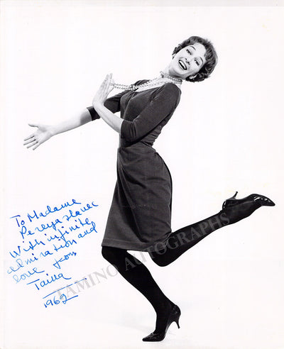 Elg, Taina - Signed Photograph 1962