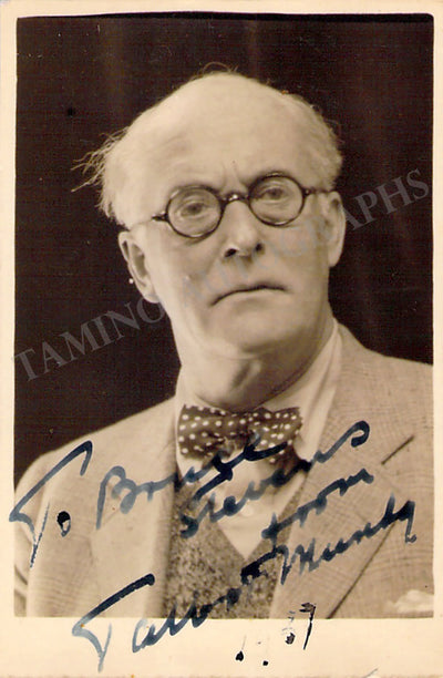 Mundy, Talbot - Signed Photograph