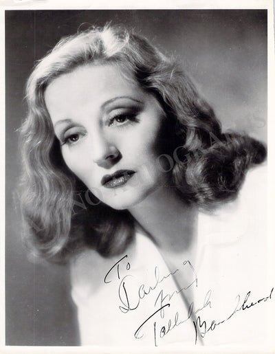 Bankhead, Tallulah - Signed Photograph