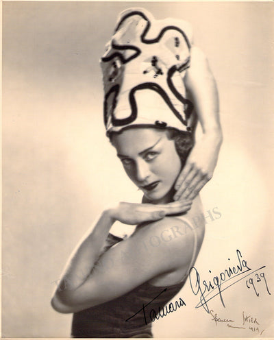 Grigorieva, Tamara - Signed Photograph 1939