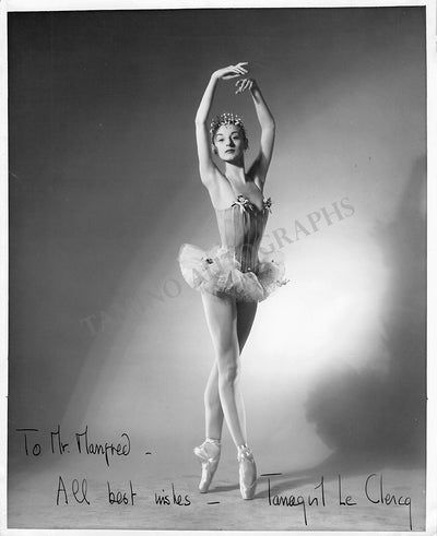 Le Clercq, Tanaquil - Signed Photograph