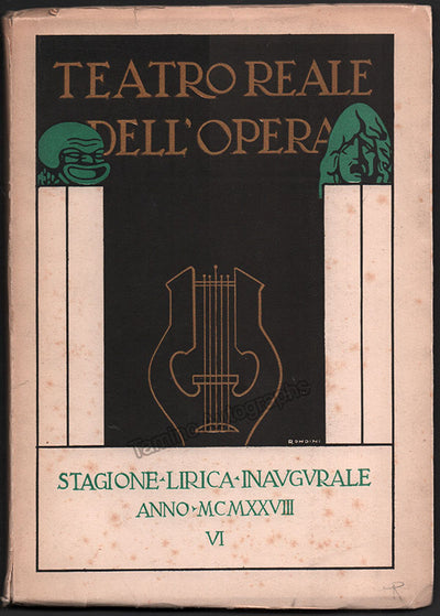 Teatro Reale di Roma - Season Book 1928