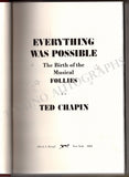 Chapin, Ted - Signed Book "Everything Was Possible"