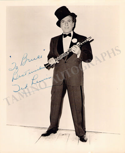Lewis, Ted - Signed Photograph