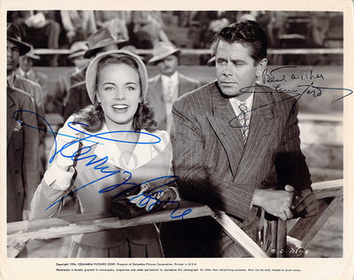 Ford, Glenn - Moore, Terry - Signed Photograph "The Return of October"