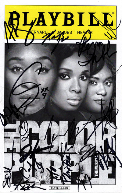 The Color Purple - Signed Broadway Playbill