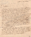 Malibran, Maria - Set of 4 Signed Letters about Her