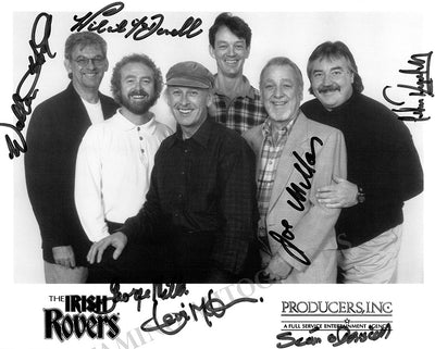 The Irish Rovers - Photograph Signed by All 6 Members
