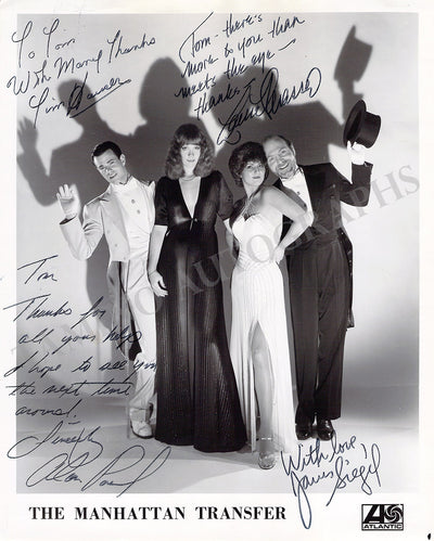 The Manhattan Transfer - Signed Photograph