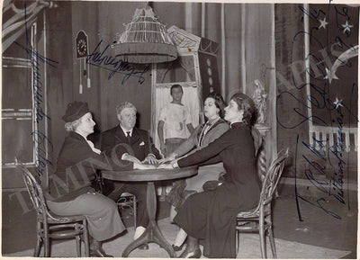 Pederzini, Gianna & Others - Signed Photograph