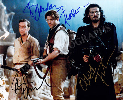 Fraser, Brendan & Others - Signed Photograph in "The Mummy"