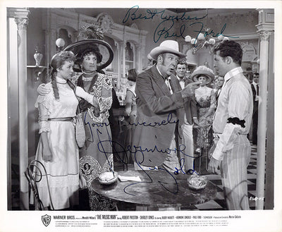Ford, Paul - Gingold, Hermione - Signed Photograph in "The Music Man"