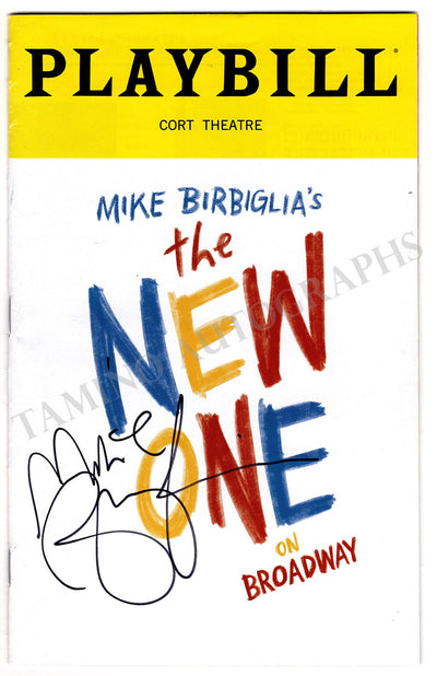 The New One - Signed Broadway Musical Playbill