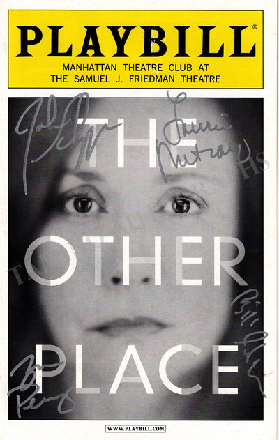 The Other Place - Signed Broadway Playbill