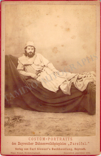 Reichmann, Theodor - Vintage Cabinet Photo in Parsifal
