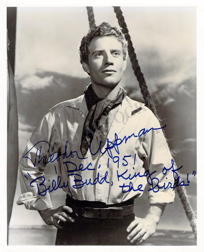 Uppman, Theodor - Signed Photograph as Billy Budd 1951