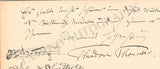 Thomas, Theodore - Autograph Letter Signed 1894
