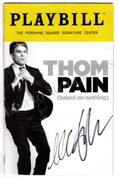 Thom Pain - Signed Broadway Musical Playbill