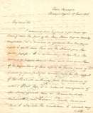 Cochrane, Thomas - Autograph Letter Signed 1812