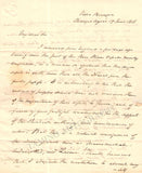 Cochrane, Thomas - Autograph Letter Signed 1812