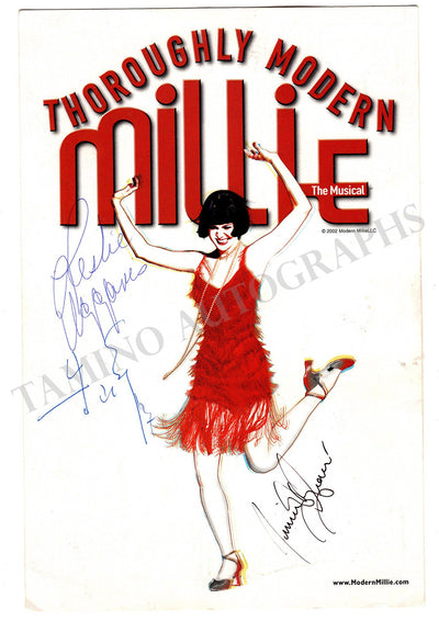 Thoroughly Modern Millie - Signed Broadway Musical Playbill