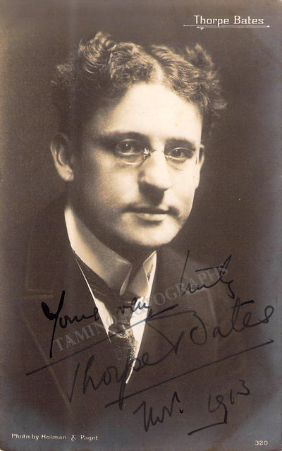 Bates, Thorpe - Signed Photograph 1913