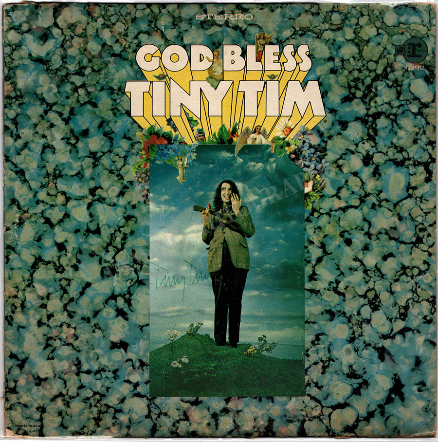 Tiny Tim Autograph LP Record Sleeve Tamino tiny-tim-autograph-lp-record-sleeve-tamino