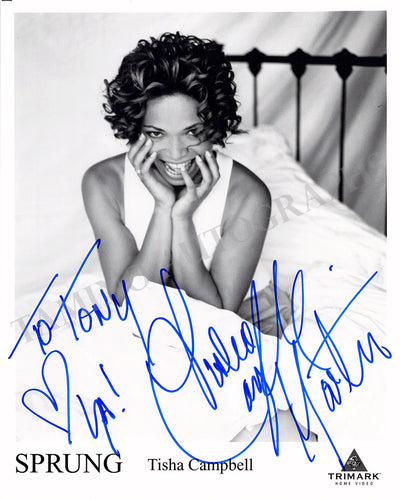 Campbell, Tisha - Signed Photograph in "Sprung"