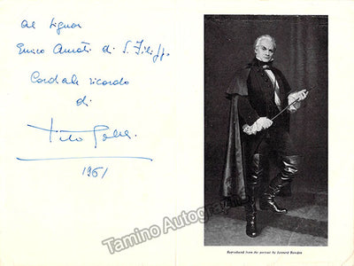 Scarpia 2 with Signed Card