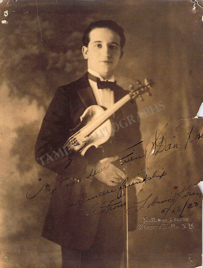 Rosen, Tobias - Signed Photograph 1923