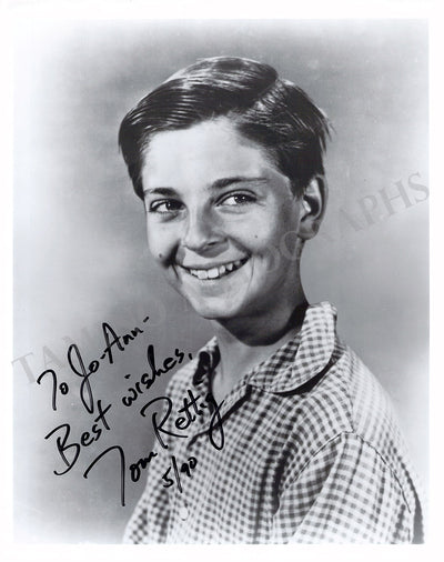 Rettig, Tommy - Signed Photograph 1990