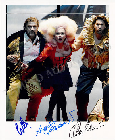Kirchschlager, Angelika - Konieczny, Tomasz - Ventris, Christopher - Signed Photo in "The Rise and Fall of the City of Mahagonny"