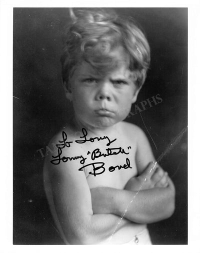 Bond, Tommy "Butch" - Signed Photograph