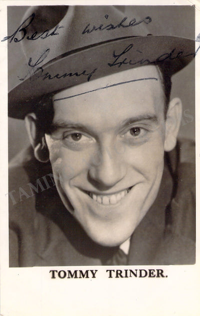 Trinder, Tommy - Signed Photograph