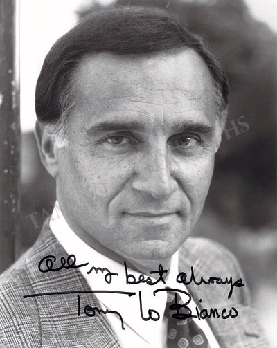 Lo Bianco, Tony - Signed Photograph in "Police Story"