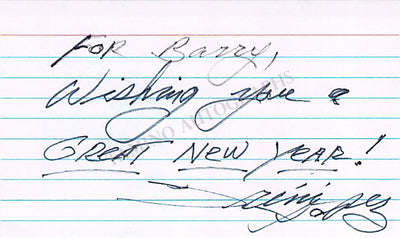 Lopez, Trini - Signed Card & Photo in "The Dirty Dozen"