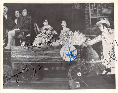Tucker, Richard - De los Angeles, Victoria & Others - Signed Photograph