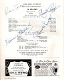 Tucker, Richard - Scotto, Renata - Signed Program Chicago 1960