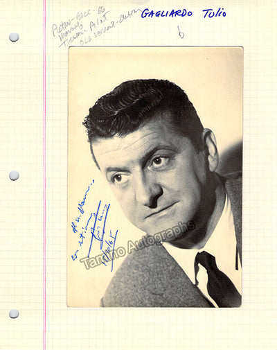 GAGLIARDO, Tulio